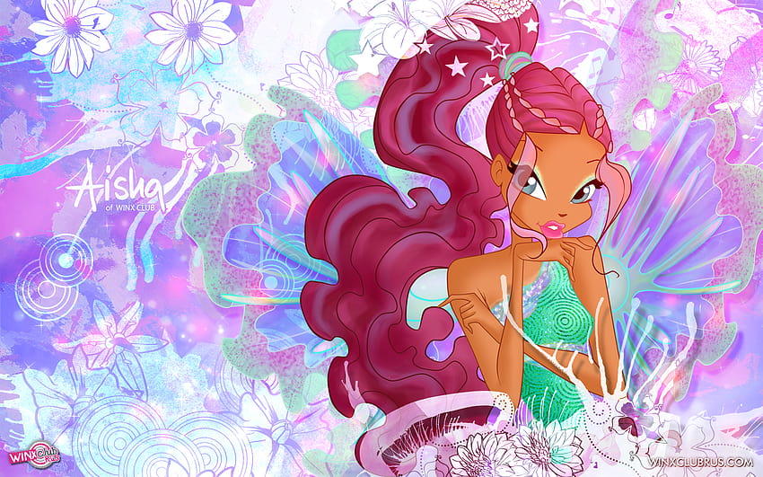 Winx Club new bright and colorful with lots of transformations and styles, winx club aisha HD wallpaper