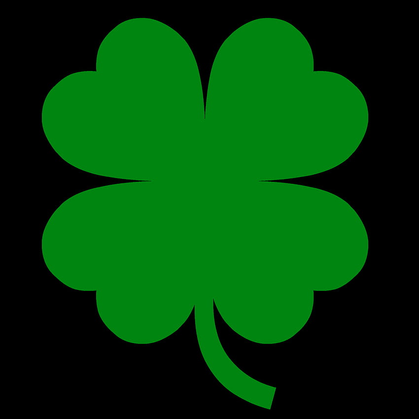 3 Leaf Clover Clipart at GetDrawings, happy saint patricks day four leaf clover HD phone wallpaper