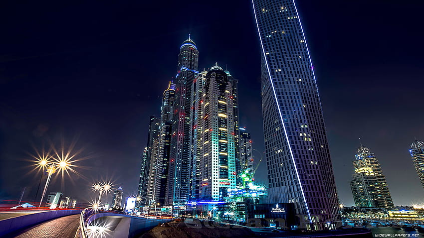 Dubai Wide HD wallpaper