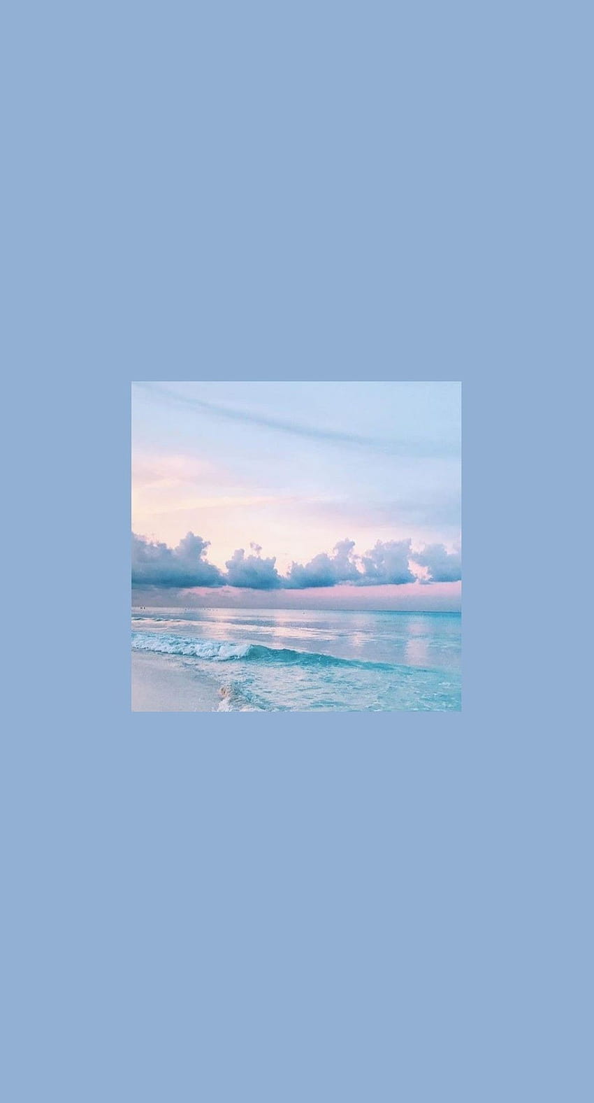 purple skies, pastel vintage blue aesthetic HD phone wallpaper