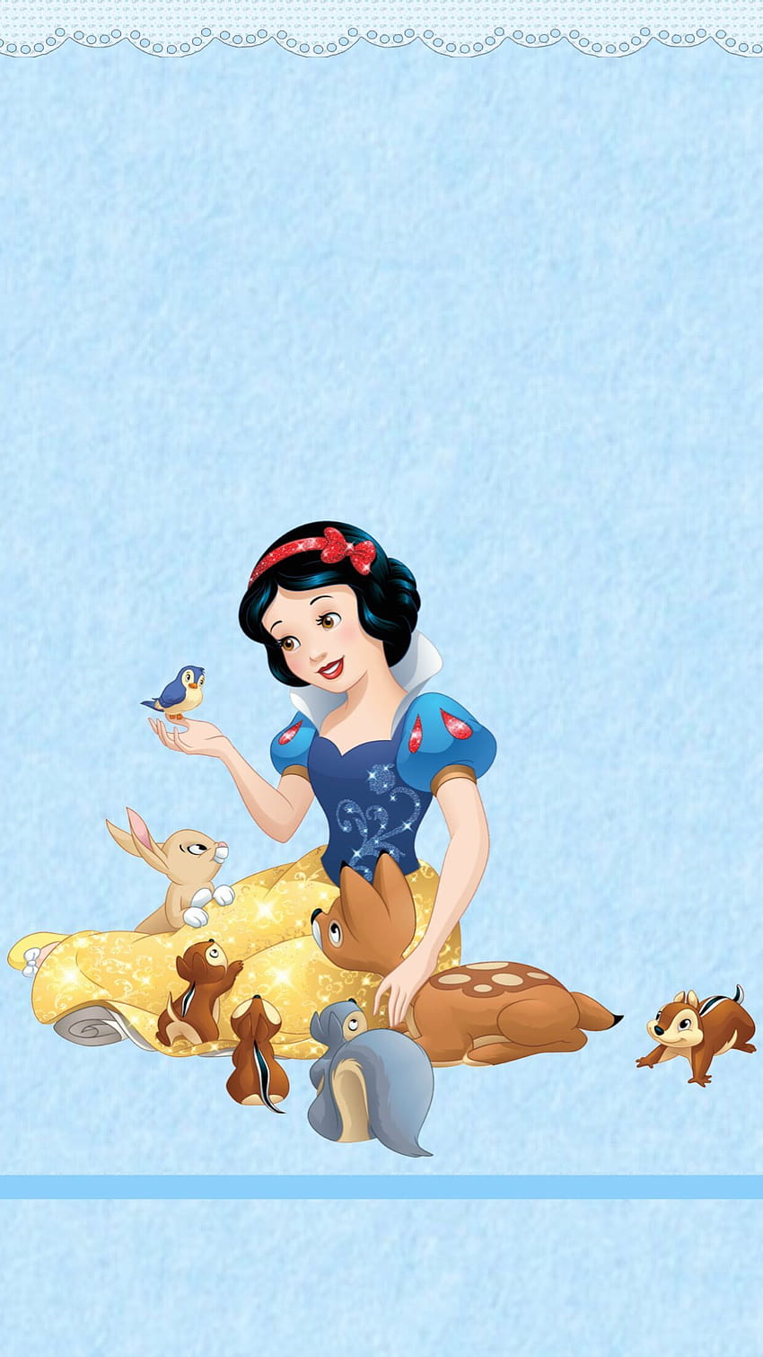 Snow White Disney Aesthetic เจ้าหญิงสโนว์ไวท์ วอลล์เปเปอร์โทรศัพท์ HD