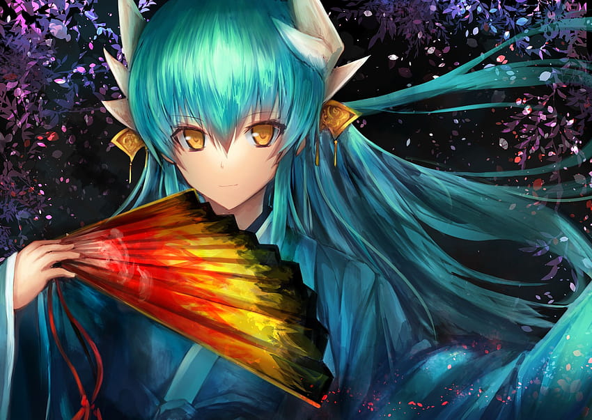 Anime Anime Girls Kiyohime Fate Grand Order Long Hair Green Hair Fate  Series Fate Grand Order Artwor Wallpaper - Resolution:2894x4421 -  ID:1320745 - wallha.com