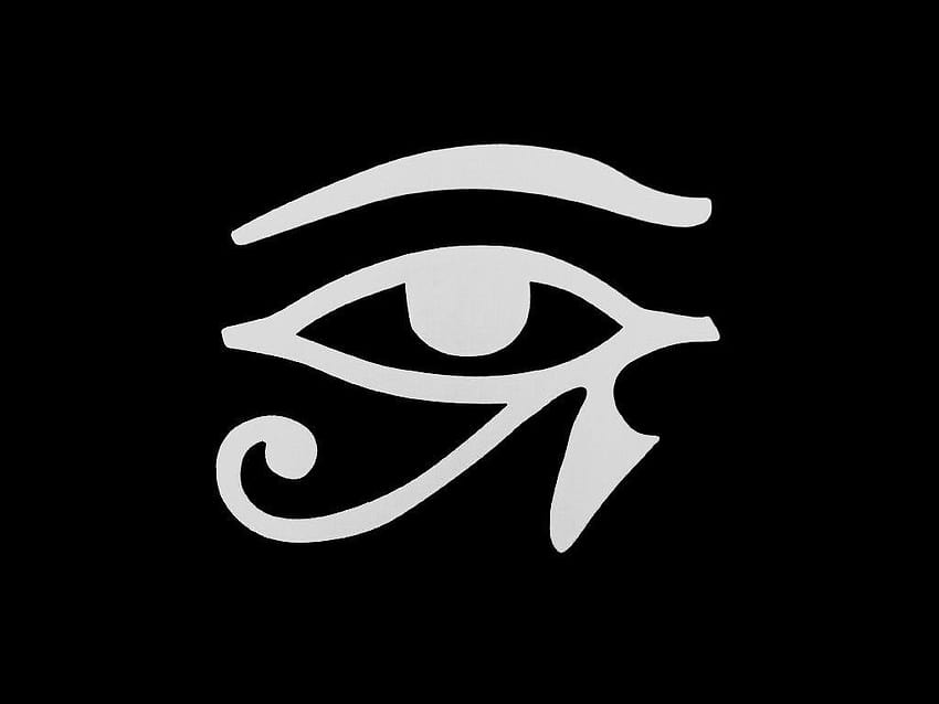 Eye of Horus, eye black HD wallpaper