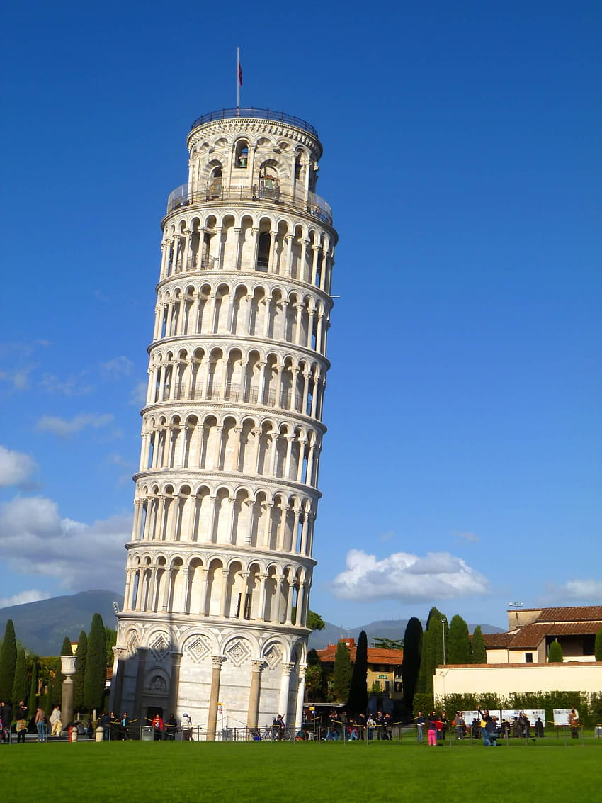 Bells From The Top Of The Leaning Tower Of Pisa, menara pisa HD phone wallpaper