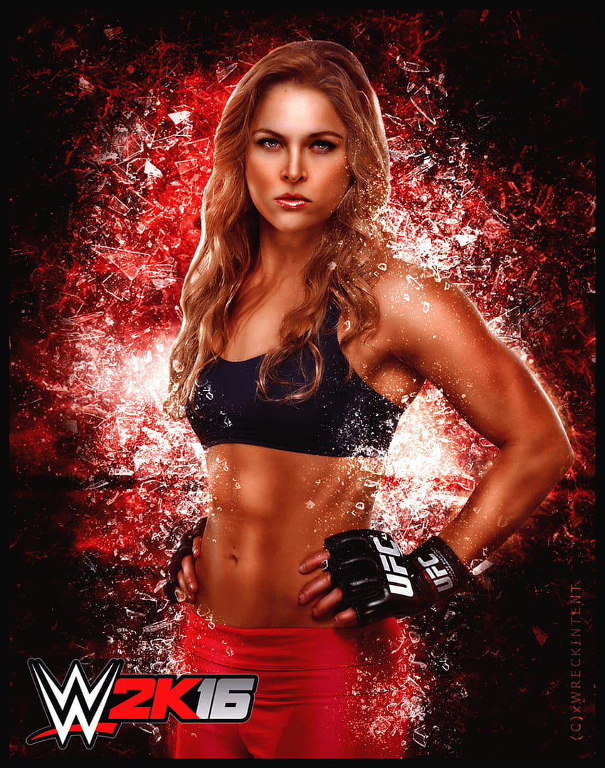 WWE 16: Ronda Rousey, xWreckIntent.deviantart tarafından @DeviantArt'ta, wwe ronda rousey HD telefon duvar kağıdı