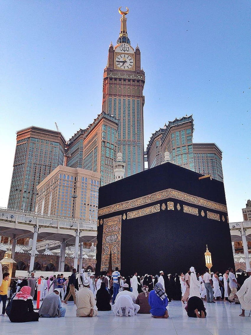: makkah, islam, allah, arsitektur, bangunan, iphone islamic wallpaper ponsel HD
