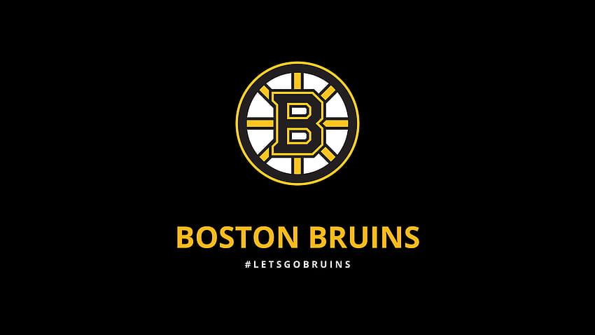 Minimalist Boston Bruins by lfiore HD wallpaper