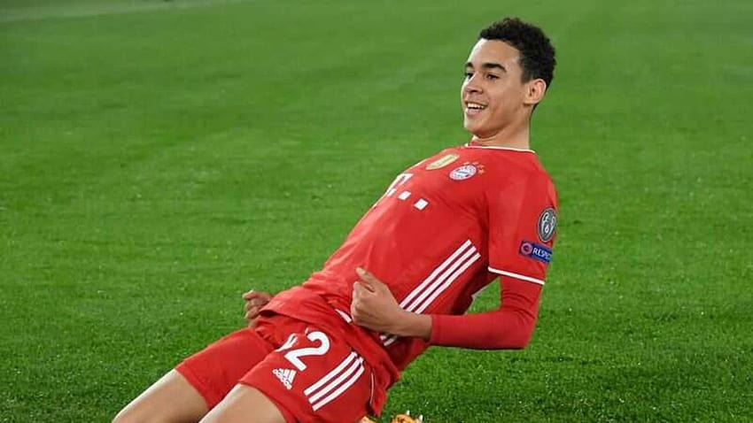 Pomocnik Jamal Musiała podpisał kontrakt z Bayernem Monachium do 2026 roku Tapeta HD