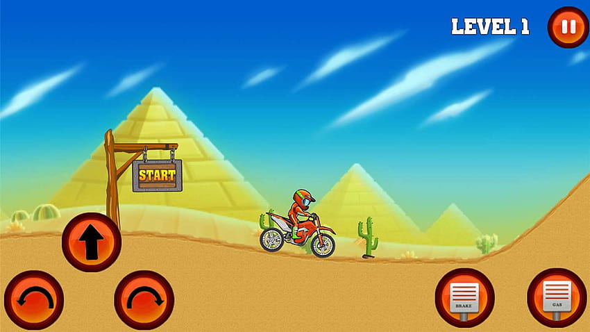 Moto X3M Bike Hill Racing for Windows 10, moto x3m bike race game HD wallpaper