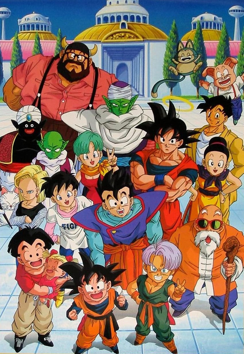 80s & 90s Dragon Ball Art, dende HD phone wallpaper