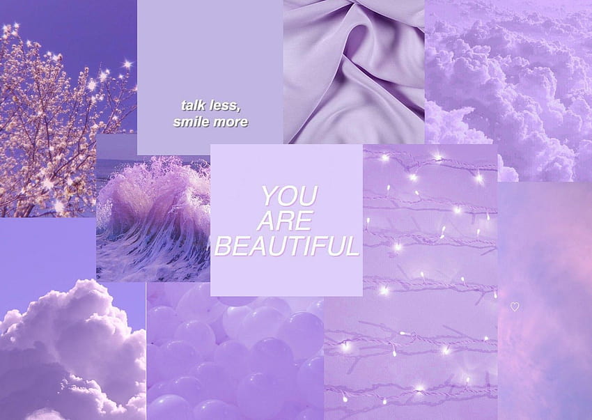 Aesthetic Purple For Laptop posted by Samantha Thompson, violet aesthetic laptop HD wallpaper