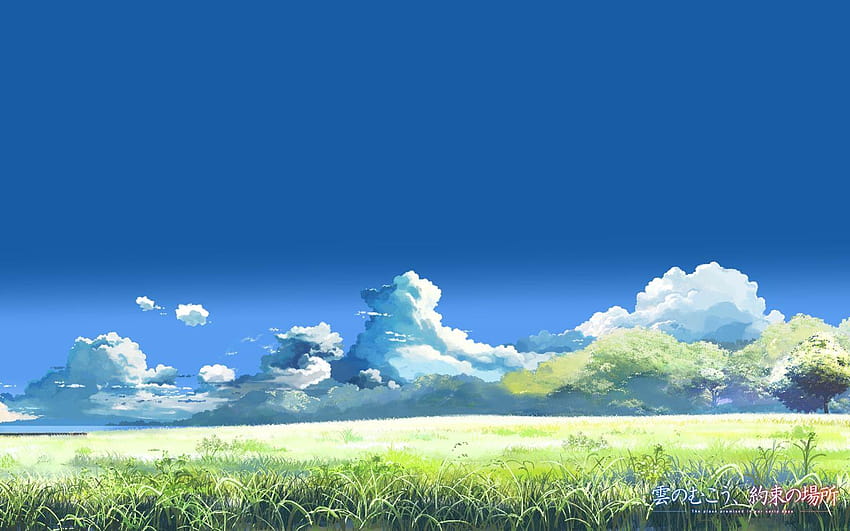 Makoto Shinkai, anime grass scenery HD wallpaper | Pxfuel