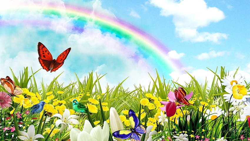 Download Latest HD Wallpapers of , Nature, Rainbow Wallpapers