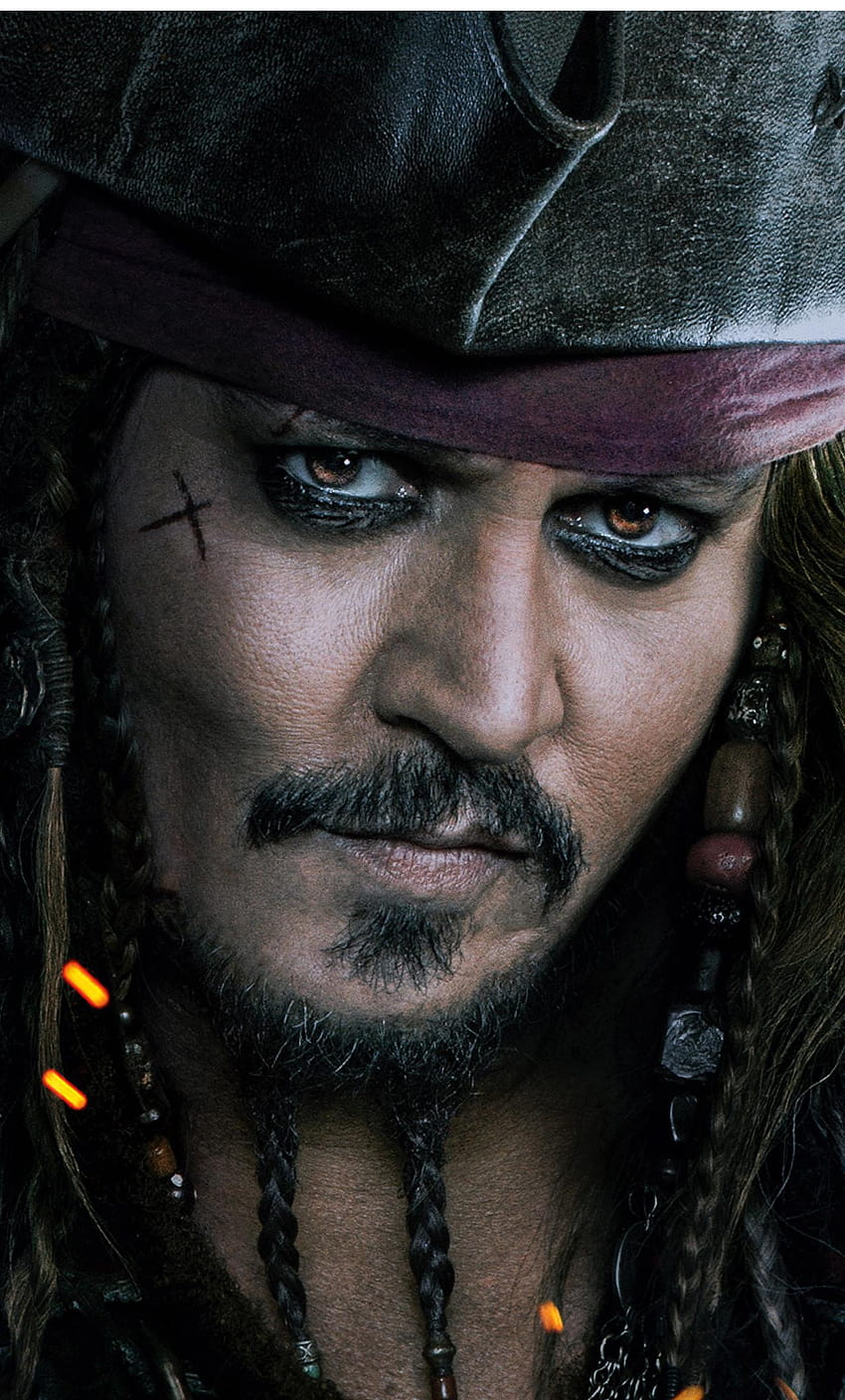 1280x2120 Jack Sparrow Pirates Of The Caribbean Dead Men Tell No, กัปตันแจ็คสแปร์โรว์ Android วอลล์เปเปอร์โทรศัพท์ HD