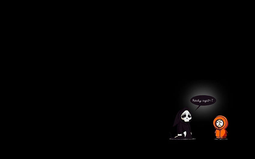 South Park의 재미있는 Kenny McCormick 깨끗한 배경[1920x1200], 모바일 및 태블릿, 검은색 청소 HD 월페이퍼