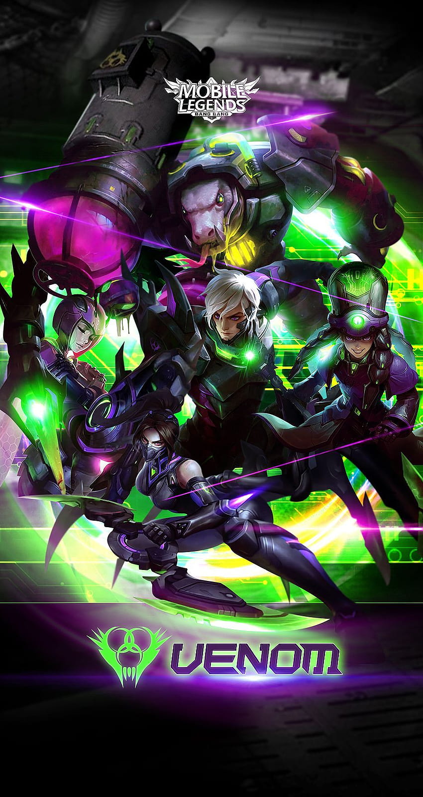 VENOM Squad von xuneo di 2020, mobile Legenden von Venom Squad HD-Handy-Hintergrundbild