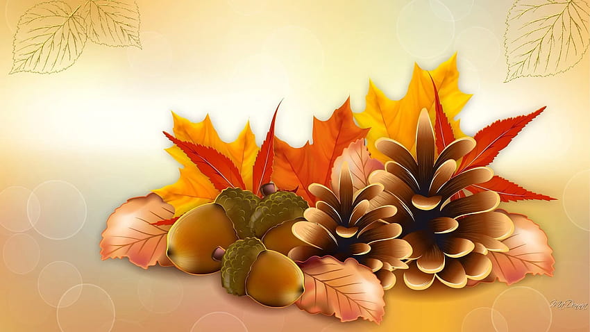 Thanksgiving Herbst Hintergrund HD wallpaper