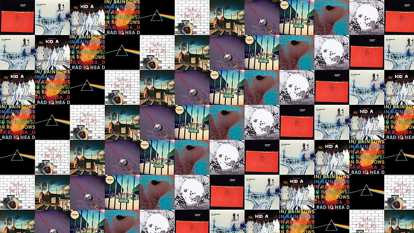 Radiohead Amnesiac OK Computer Kid A In Rainbows « Tiled, ok computer cover HD wallpaper