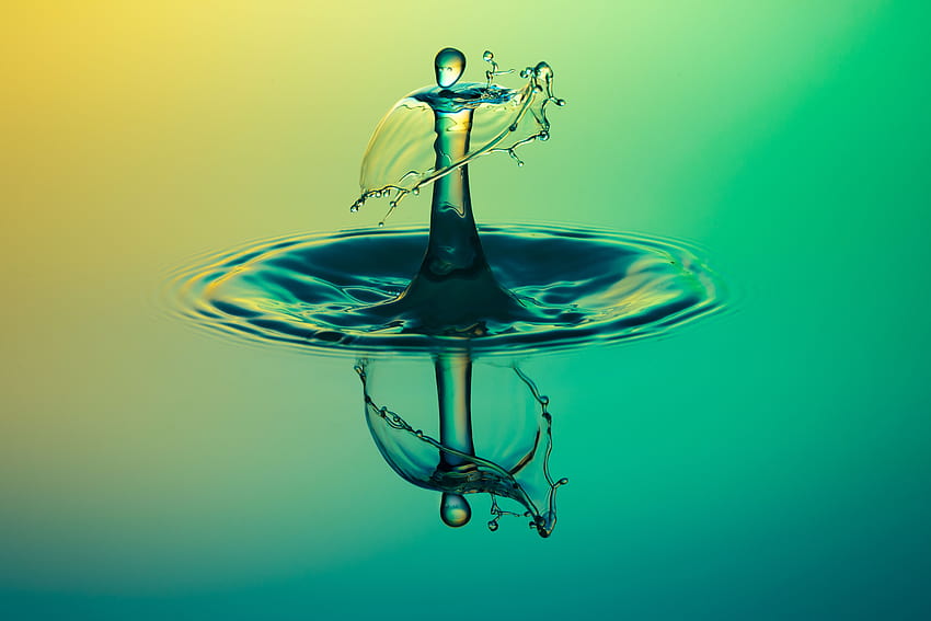 Drop Of Water Effect , graphy, Backgrounds, and HD wallpaper