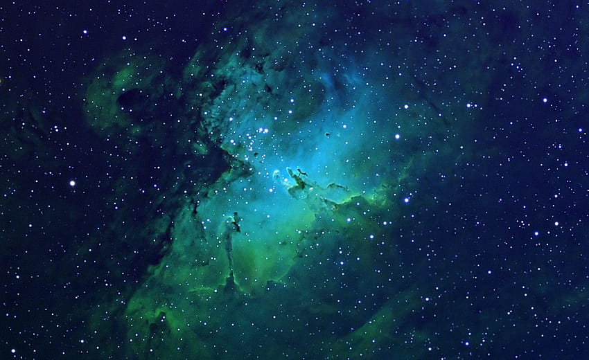 Nebula and Backgrounds, green galaxy HD wallpaper | Pxfuel