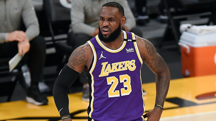Mudança de número de LeBron James: estrela do Lakers supostamente abandonará a camisa 23 após 'Space Jam', lebron james 23 nba papel de parede HD