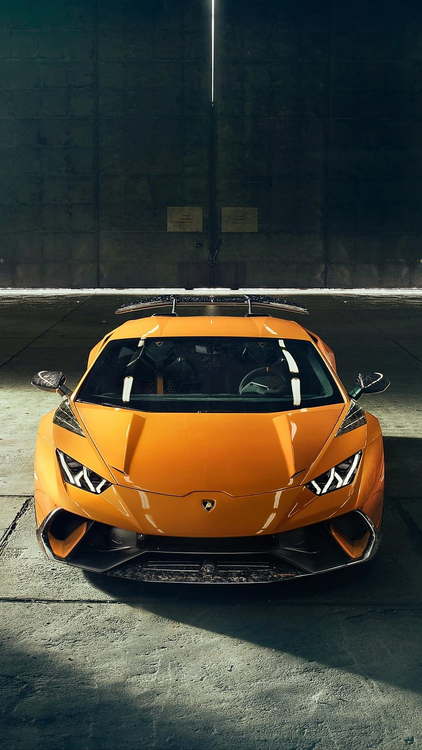 1080x1920 Lamborghini Huracan, Oranye, Supercar, iphone lamborghini wallpaper ponsel HD