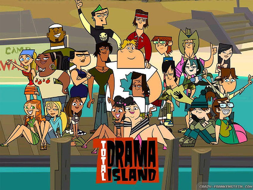 Total Drama Trent,Gwen,Duncan and Courtney Fans Total Drama, total drama duncan HD wallpaper