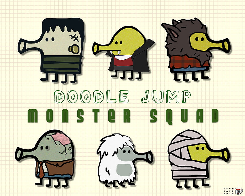 Doodle Jump Halloween Wall Graphics!