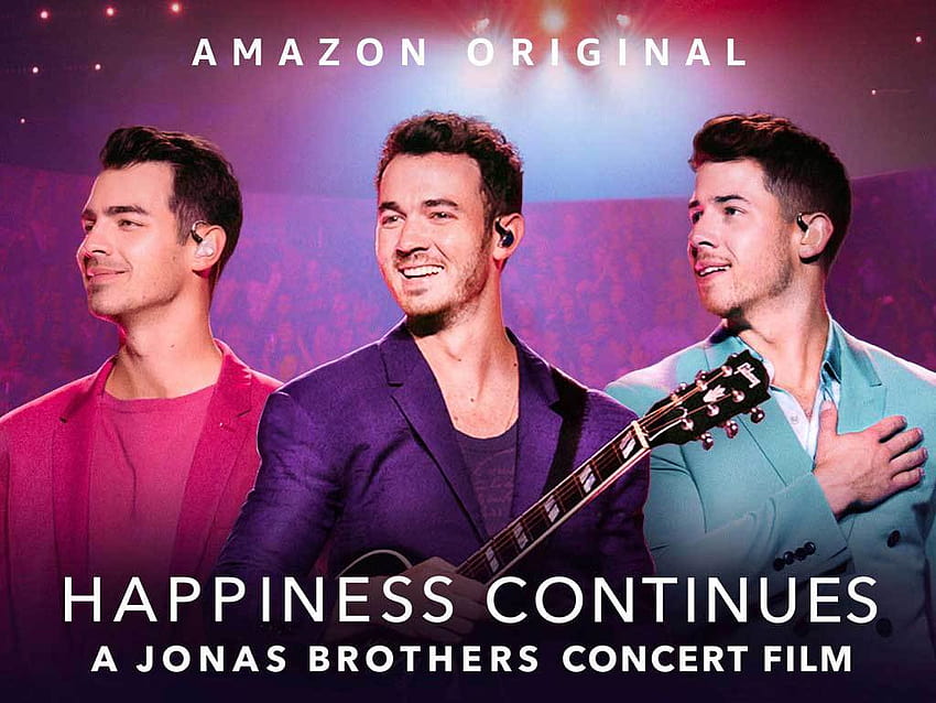 Happiness Continues for Jonas Brothers Fans With an All New Concert Documentary Premiering Tomorrow, Friday April 24, 2020 Exclusively on Amazon Prime Video HD wallpaper