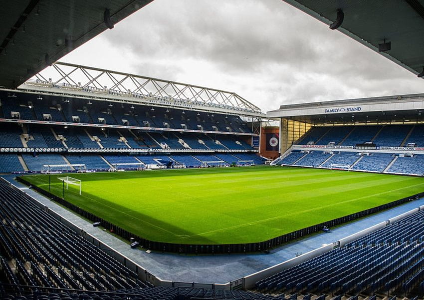 In: Die Entwicklung des Ibrox-Stadions im Laufe der Jahre, Rangers-fc-Stadion HD-Hintergrundbild