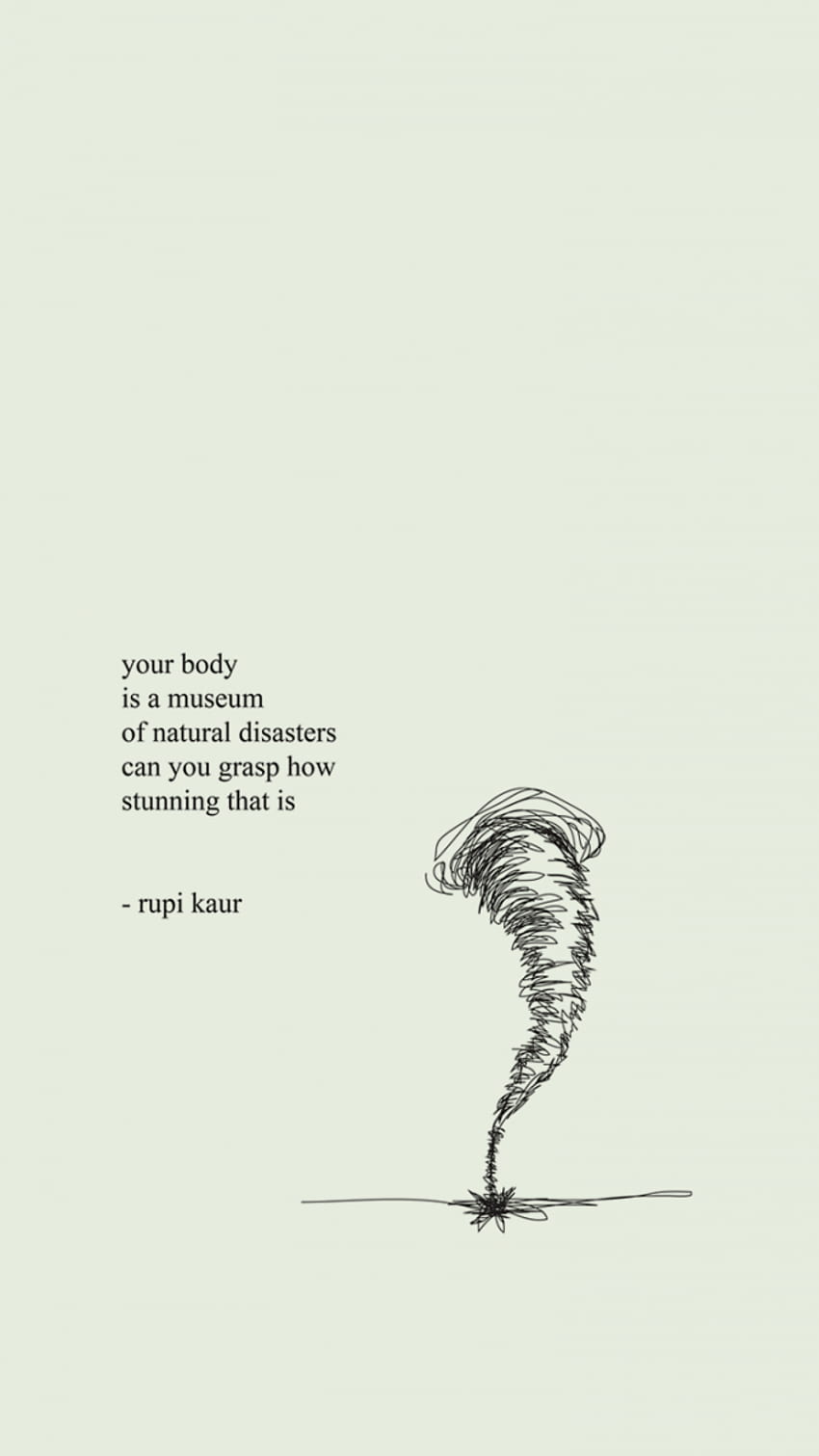 13 Poetries by Rupi Kaur that touch our Soul HD phone wallpaper