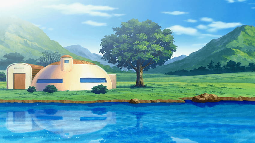 Dragon Ball Z Manzarası, gezegen adı HD duvar kağıdı