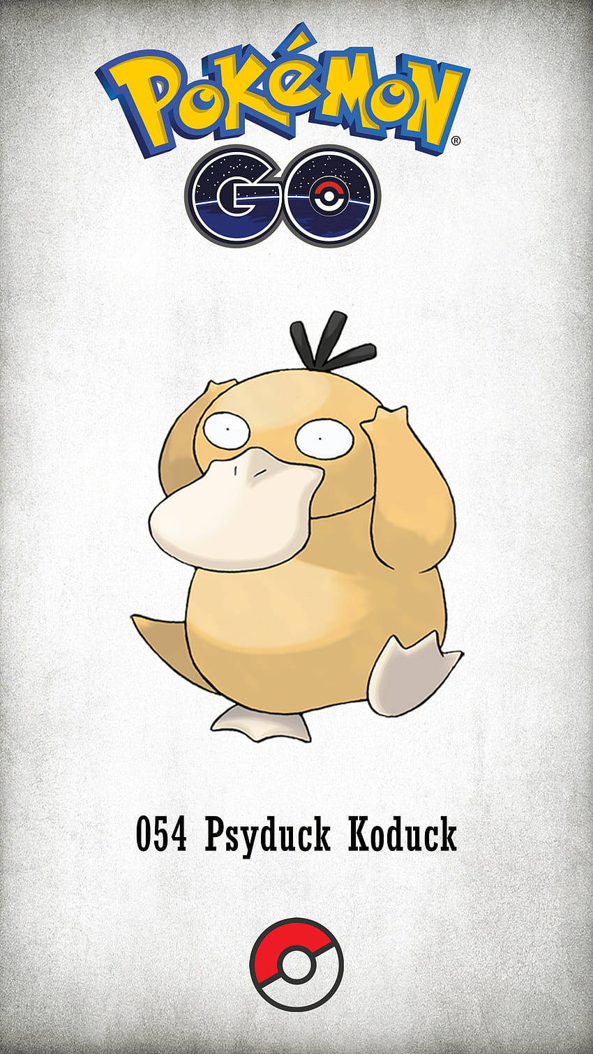 054 Character Psyduck Koduck HD phone wallpaper | Pxfuel