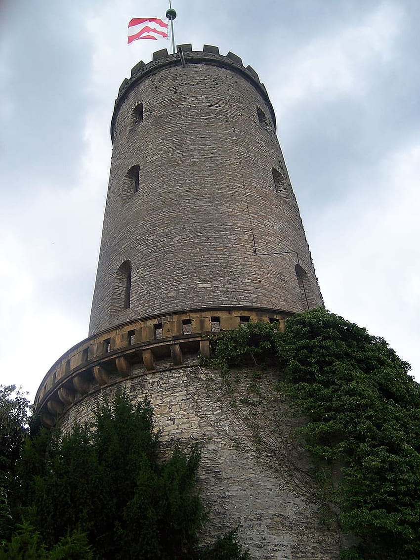 : sparrenburg, bielefeld, castle, tower, substantiate, watchtower iphone HD phone wallpaper