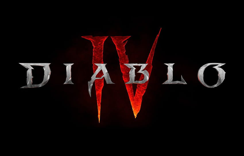 Logo, Logo, Blizzard, Fiction, Diablo, Game, Diablo, Blizzard Entertainment, Game Art, Diablo 4, Diablo IV , section игры papel de parede HD