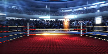 fondo de pantalla de ring de boxeo hd