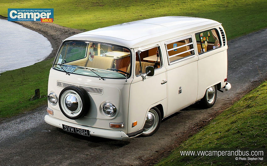 Just love these buses. How cool aint that Vw bus, lowered and so, best vw t2 HD wallpaper