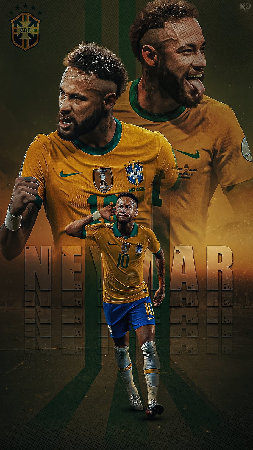 B A D R di Twitter:, neymar di brazil wallpaper ponsel HD