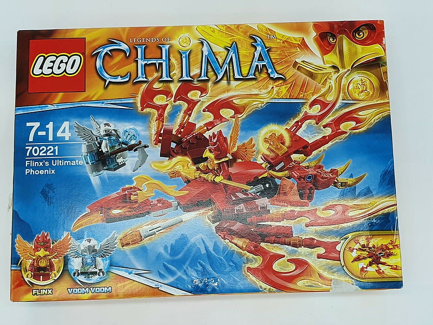 LEGO Flinx's Ultimate Phoenix Set Itm2 70221 Legends of Chima for sale online HD wallpaper