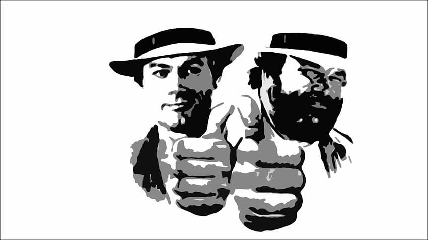1920x x Bud Spencer und Terence Hill HD-Hintergrundbild