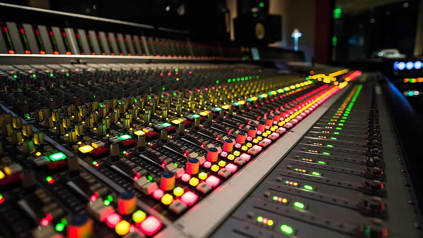 Recording Studio, music studio HD wallpaper