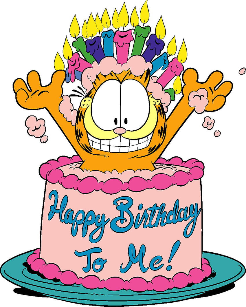 Garfield Happy Birtay Full for Phone, alles Gute für mich HD-Handy-Hintergrundbild