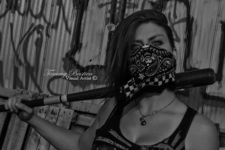 Gangster Girl, bandana women HD wallpaper