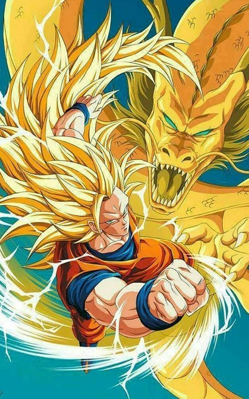 Son-Goku-Fankunst für Android, Son-Goku ssj3 iphone HD-Handy-Hintergrundbild