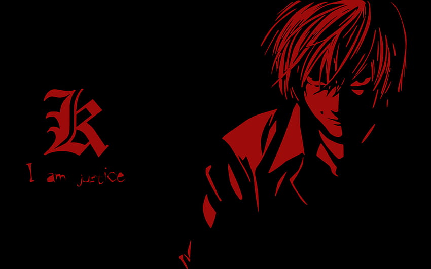 YO SOY Kira Death Note fondo de pantalla