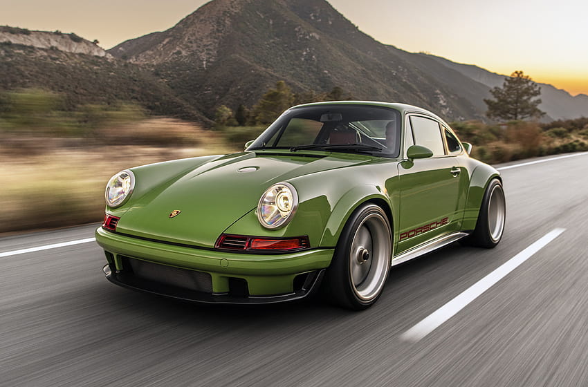 Singer nutzt die Monterey Car Week 2021 für die erste US-Show seines Kunden Porsche 911 Singer DLS HD-Hintergrundbild