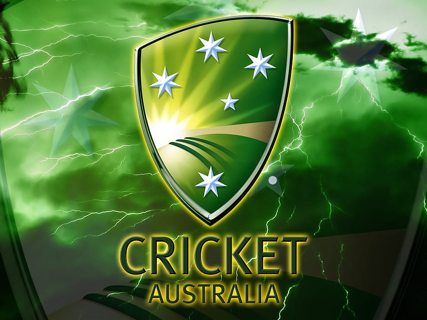 31 Avustralya Kriket Takımı Avustralya, kriket logosu HD duvar kağıdı