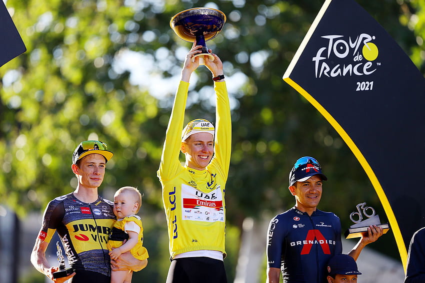 Tour de France 2021 LIVE stage 21: Pogačar's coronation and Champs, pogacar tour de france champion 2021 HD wallpaper