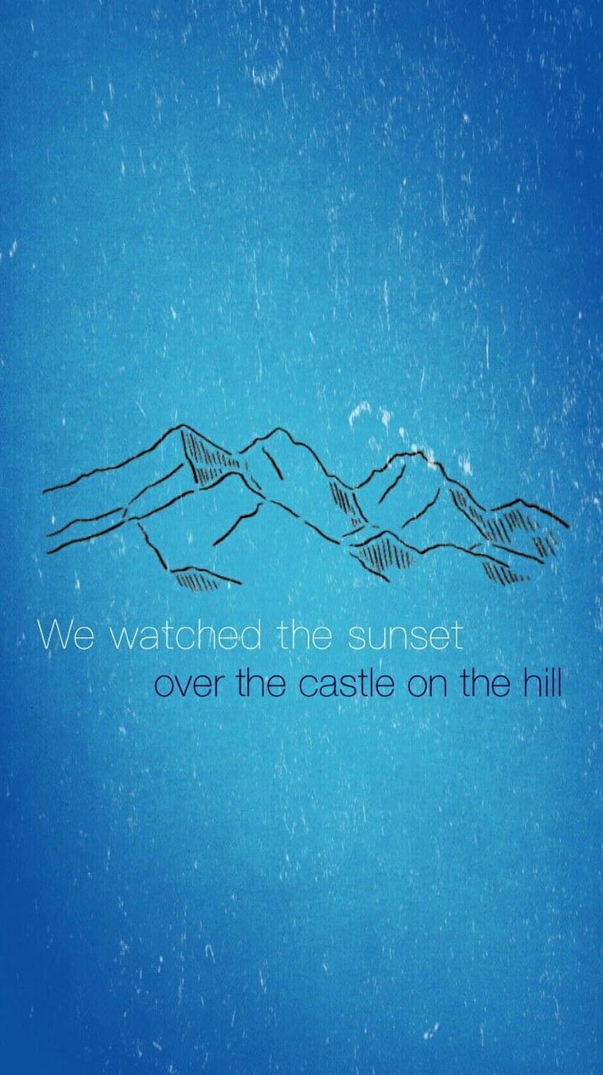 Castle On The Hill, ed sheeran lyrics HD phone wallpaper | Pxfuel