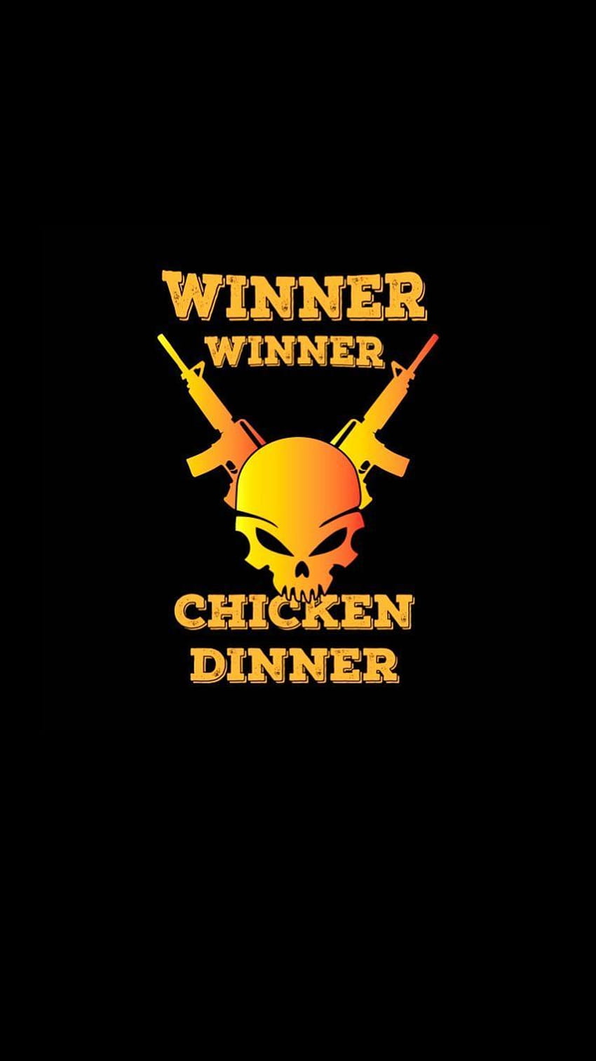 pubg winner winner chicken dinner mobile HD phone wallpaper